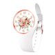 Ice Watch® Analoog 'Ice flower - white bouquet' Dames Horloge 021742