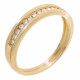Orphelia® Dames Geelgoud 18K Ring (sieraad) - Goudkleurig RD-3020