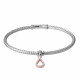 Orphelia® Dames Zilver 925 925 Armband (sieraad) - Zilver/Rosé ZA-7398