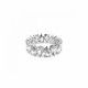 Swarovski® 'Vittore' Dames Metaal Ring (sieraad) - Zilverkleurig 5563966