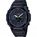 Casio® Analoog En Digitaal 'G-shock' Heren Horloge GA-2100RGB-1AER
