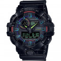 Casio® Analoog En Digitaal 'G-shock' Heren Horloge GA-700RGB-1AER