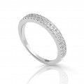 Orphelia® 'Glam' Dames Zilver 925 925 Ring (sieraad) - Zilverkleurig ZR-7536